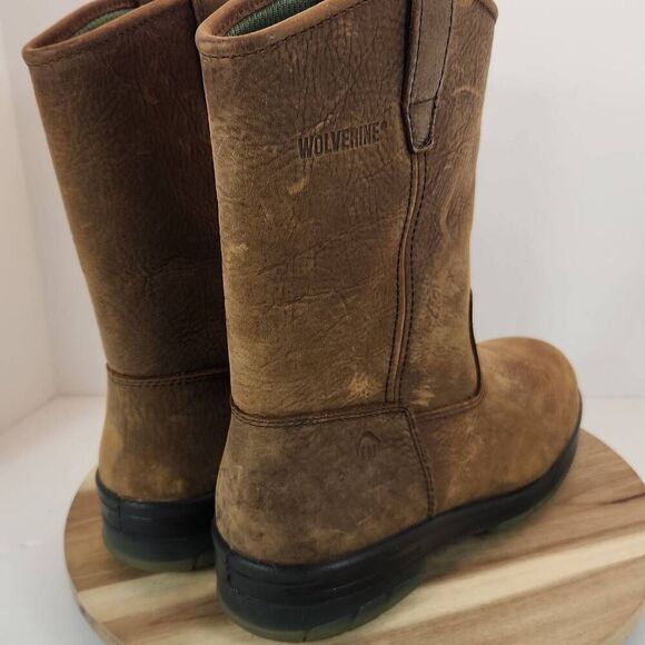 Wolverine Men's Durashock Steel Toe Work Boot Size 9.5 Extra Wide Insulated - Picture 5 of 13